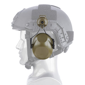 Protección auditiva para auriculares antiruido NRR 21dB Orejera <span class=keywords><strong>de</strong></span> tiro <span class=keywords><strong>de</strong></span> <span class=keywords><strong>seguridad</strong></span> plegable para <span class=keywords><strong>casco</strong></span> FAST - Product Image 4