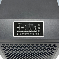 Déshumidificateur industriel haute puissance RexDry 158L/D, sécheuse mobile commerciale robuste pour atelier, serre, chantier de construction