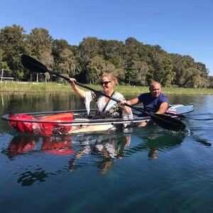 <span class=keywords><strong>Kayak</strong></span> de bote de remos transparente con asientos dobles transparentes más vendidos con accesorios profesionales - Product Image 6