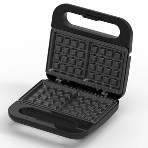 Máquina Multifuncional para Desayunos 22.5x21.5x8.5cm, Tostadora Eléctrica Portátil para Sándwiches y Waffles, Control Manual, Carcasa de Plástico - Product Image 5