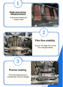 Machine d'emballage de particules entièrement automatique avec balance électronique pour aliments soufflés et chips de pommes de terre - Product Image 3