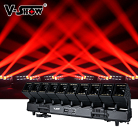 VSHOW W1060 Extérieur IP66 10*60w Dmx Pixel Bar Beam Zoom Wall Wash 10x60w Rgbw 4in1 Led Moving Head Light avec Bandes Lumineuses LED