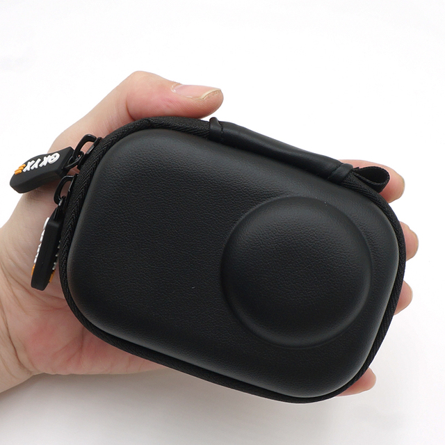 Action Camera Case for Action6 Hard Shell EVA Waterproof Zipper Portable Simple Shockproof CE/REACH/ROHS Compliant Travel Pouch