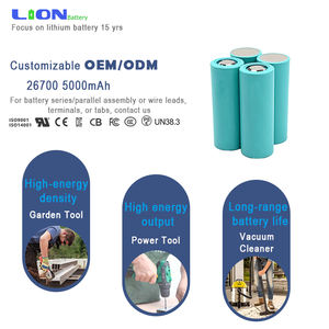 충전식 고품질, 고사이클 3.2V 원통형 LFP26700 <span class=keywords><strong>5000mAh</strong></span> 리튬 인산철 배터리 셀 - Product Image 1