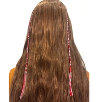 Nouvelle Arrivée Tresses de Cheveux Artisanales Faciles à Porter pour Festivals, Extensions de Cheveux Personnalisées Prêtes à l'emploi