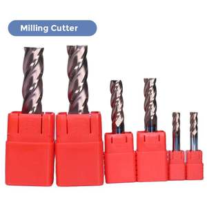 4-Flute Solid Carbide End Mill High-Speed HRC65 65 Degree <b>Corner</b> Radius Cutting Tools TiCN/AlTin Coated AITiN ODM OEM Customized - Product Image 2