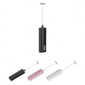 Espumador de Leche Eléctrico Portátil Pequeño de Color Negro para Café - Product Image 2