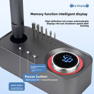 Taladro Eléctrico para <span class=keywords><strong>Uñas</strong></span> de 40000 RPM y 4000 mAh, Recargable, Portátil, para Uso Doméstico, Removedor de Esmalte de <span class=keywords><strong>Uñas</strong></span>, Eliminador de Piel Muerta para Salón de <span class=keywords><strong>Uñas</strong></span> - Product Image 4