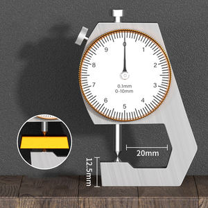 यांगाओ डायल मोटाई गेज 0-10 मिमी कैलिपर मापने उपकरण मॉडल 006 प्रकार yz01 चमड़े के शिल्प के लिए अनुकूलन योग्य - Product Image 1
