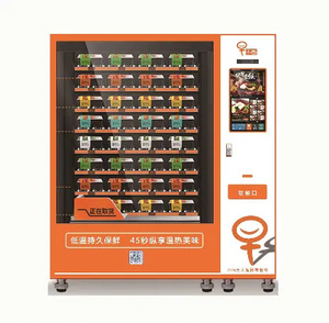 Distributeur automatique commercial d'aliments surgelés pour l'extérieur, avec micro-ondes à chauffage rapide, pour gares, bureaux et immeubles - Product Image 1