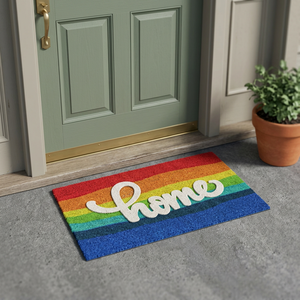 Couleur arc-en-ciel avec paillassons imprimés pour la maison et la zone d'entrée Tapis antidérapant doux et soyeux au prix de gros - Product Image 5