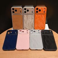 Coque de téléphone antichoc à motif plumes, nouvelle collection, pour iPhone 17 Pro Max, 16, 15, 14, 11, 12, 13 Pro Max – Vente en gros