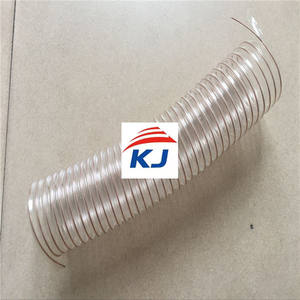 Macchina per tubi in poliuretano flessibile in filo di acciaio trasparente - Product Image 5