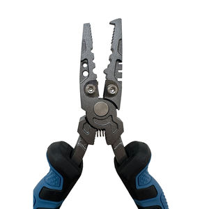 ที่จับปลาทะเลอเนกประสงค์ ทำจากเหล็กกล้าคาร์บอน พร้อมด้ามจับ PP ออกแบบตามหลักสรีรศาสตร์  คีมตัดสายเบ็ดแบบถัก - Product Image 3