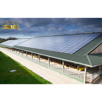 Bâtiment pour Bovins, Ovins, Caprins, Abri pour Bétail, Hangar d'Élevage, Structure en Acier Préfabriquée, Hangar d'Élevage de Vaches et de Chevaux