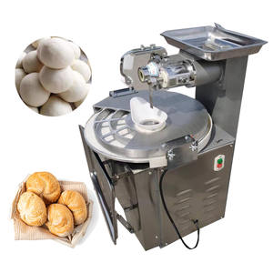 Diviseur de pâte automatique pour boulangerie, pizza, tortilla, hamburger, <span class=keywords><strong>pain</strong></span>, machine à faire des boules de pâte, machine à couper et arrondir la pâte - Product Image 1