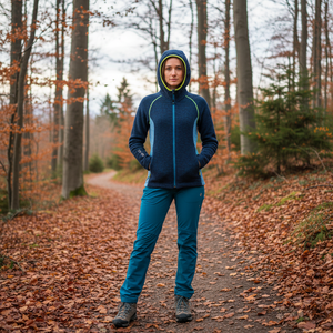 MARMOLADA felpa con cappuccio da donna con cerniera alta qualità maglia Top Logo personalizzato colletto per l'autunno/inverno disponibile XS - Product Image 3