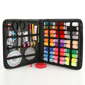 Professionale PU128 di alta qualità portatile Mini tascabile Kit da cucire stile quadrato a mano in pelle per maglieria - Product Image 4