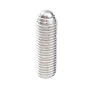 304 Stainless Steel Ball <b>Head</b> Plunger 10mm <b>Round</b> <b>Head</b> Metric Standard Thread Polishing Surface Treatment - Product Image 4