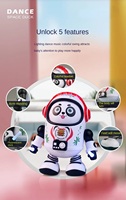 Jouet de danse et de chant pour enfants, nouveau jouet de Panda de l'espace électrique, balançoire, ramper, cadeau, jeux pour enfants, jouets de Panda roulant, 2023