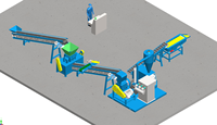 Machine de granulation de fil de cuivre pour le recyclage du fil et des câbles en cuivre et en aluminium avec séparateur d'air, équipement de recyclage de fil de rebut