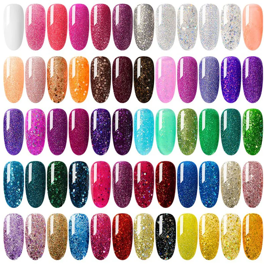 Kit de vernis à ongles Gel 10ml, Soak-Off UV Led, pour manucure, Salon de beauté, Design