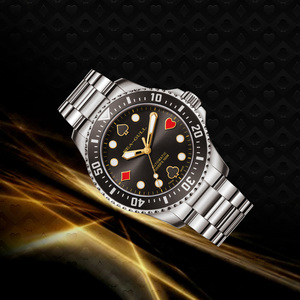 Orologio da Polso Meccanico Automatico da Uomo Seagull 2025 Nuovo, Lusso Originale, Marca Poker <span class=keywords><strong>Master</strong></span>, Orologio Subacqueo con Quadrante da 44mm, Movimento Seiko - Product Image 6