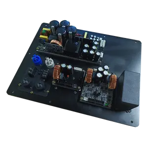 3 通道 600w 低音炮板 d 类 dsp 模有源扬声器板放大器模块，用于供电扬声器线阵列顶部