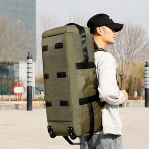 Mochila Grande Personalizada con Ruedas <span class=keywords><strong>de</strong></span> 79L, Bolsa <span class=keywords><strong>de</strong></span> Viaje Plegable para Hombre, Maleta con Ruedas, Bolsa <span class=keywords><strong>de</strong></span> Deporte, Bolsa <span class=keywords><strong>de</strong></span> Viaje para <span class=keywords><strong>Fin</strong></span> <span class=keywords><strong>de</strong></span> <span class=keywords><strong>Semana</strong></span> - Product Image 1