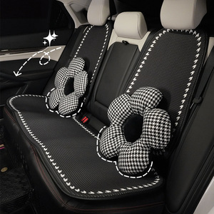 Coussin de siège de voiture en forme de U, antidérapant, garnissage en éponge, oreiller de soutien lombaire quatre saisons pour le confort intérieur de la voiture - Product Image 2