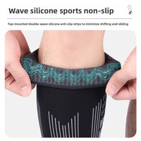 Manchons de compression pour mollets en Spandex/Nylon, en stock, pour le sport, le football, la randonnée, la course, le cyclisme, l'équitation, chauffe-jambes/protège-jambes