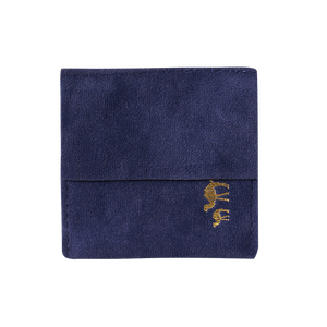 Yu Touch Luxury Mini Flap <b>Envelope</b> Pouch Small Suede Jewelry Pouch with Embossing Logo for Rings Earrings Necklaces <b>Gift</b> Storage - Product Image 2
