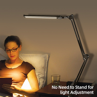 Pour l'étude pliable Dimmable Protection des yeux Usb ajuster 3000K-6000K lumière lampe de Table de chevet lampes de Table/lampe de bureau Led/lampe de bureau
