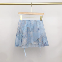 Vente chaude Bonne Qualité En Gros En Mousseline De Soie Cravate Die Dance Wear Formation Ballet Jupes Enveloppantes