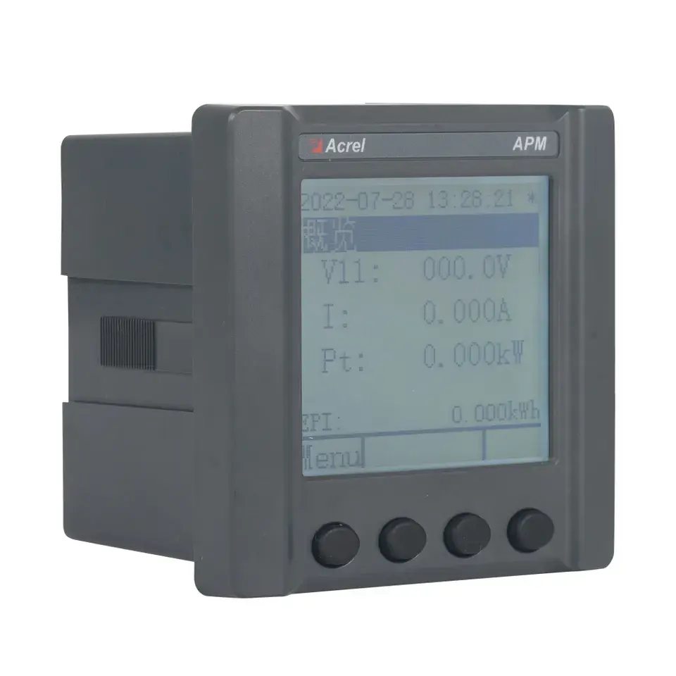 Acrel 3 giai đoạn apm520 415V/660V/ 690V kỹ thuật số đa chức năng Power Meter với RS485 modbus-rtu CT hoạt động