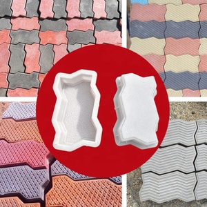 Moule en PVC pour dalles de <span class=keywords><strong>jardin</strong></span> décoratives en zigzag, allée en béton, marchepieds et pavés - Product Image 2