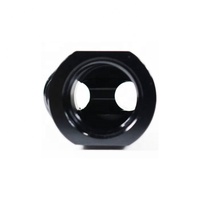 Service de fabrication CNC sur mesure, support de capteur de carburant flexible à double canal en ligne, en aluminium usiné