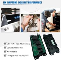 Carte de commande de cuisinière 316455500 compatible avec les fours Frigidaire Electrolux, remplace 5304518660 316455400