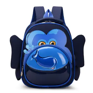 कार्टून आकार प्यारा व्यक्तिगत पशु स्कूल बड़े क्षमता बालवाड़ी बैग बच्चों बैग