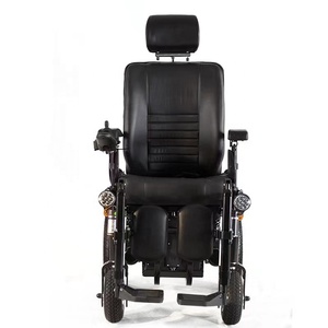 Silla de Ruedas Eléctrica con Operación de Manivela Manual para Personas Mayores con Movilidad Reducida, Silla de Ruedas de Movilidad Asistida - Product Image 2