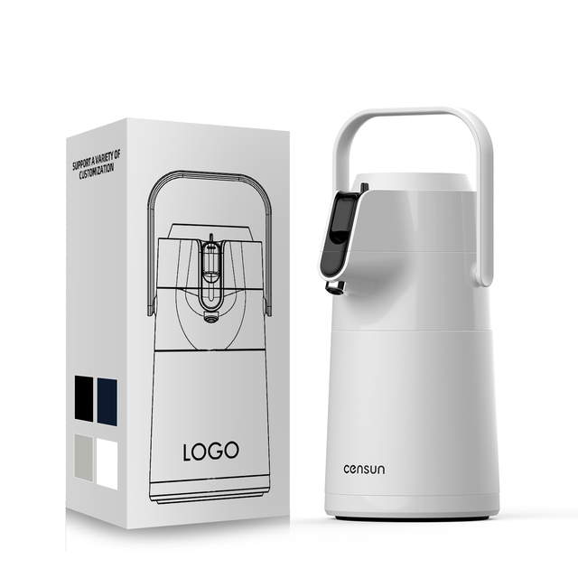 ANSHENG Double Wall Stainless Steel Insulated Beverage Airpot Coffee Dispenser with Pump
