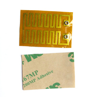 Film aluminium Flexible polyimide 12v, 1 pièce, pour imprimante 3d, chauffage pour l'intérieur de la chaleur