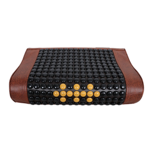 Almohada de Masaje Tailandesa Shiatsu <span class=keywords><strong>para</strong></span> Cuello, Hombros y Cabeza con Turmalina, Iones Negativos, Calor Infrarrojo y <span class=keywords><strong>Fisioterapia</strong></span> de 30-70°C <span class=keywords><strong>para</strong></span> Uso Doméstico - Product Image 2