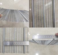 Lattes métalliques galvanisées à chaud Hy-Rib durables pour la construction