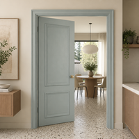 Pintu Kayu Interior Modern Kustom dengan Insulasi Suara untuk Hunian Komersial dan Residensial, Pintu Kayu untuk Hotel, Vila, Apartemen