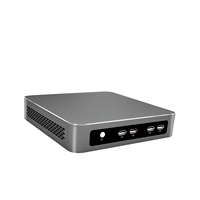 YINGCHI Openciaw AI PC Hemat Ruang Mini PC Intel Core I5 5200U 4K Dual Display Port VGA SSD Win7/8/10/11/Linux Daya Rendah