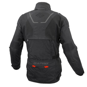 Veste de tourisme imperméable pour hommes, longueur 3/4, veste réfléchissante pour les bouches d'aération, protecteurs approuvés CE pour l'équitation en toute saison - Product Image 3