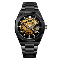 FORSINING FSG8198073 Modische Herrenuhr Automatische Mechanische Uhr Leuchtende Uhr