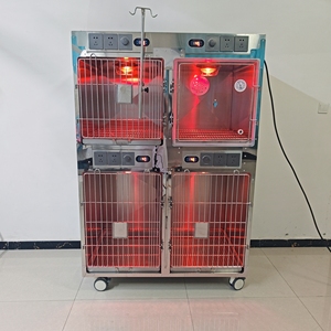 Cage de clinique vétérinaire de luxe en acier inoxydable, réutilisable, durable et écologique pour chiens – Fournisseur d'usine - Product Image 4