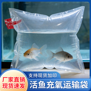 Bolsa de transporte para peces ornamentales Cangzhou Baoneng, 30 micras de grosor, con oxigenación, para peces vivos, camarones y alevines. - Product Image 5